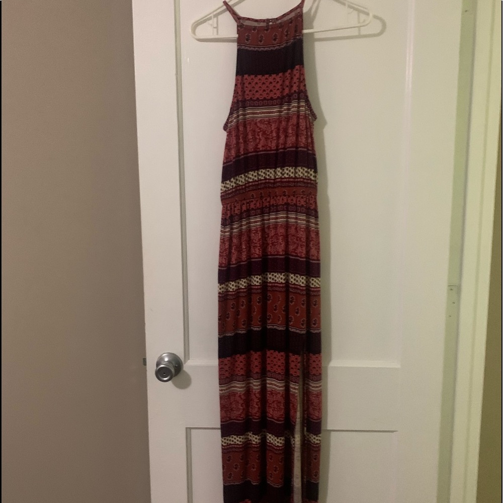American Eagle long halter style sundress.